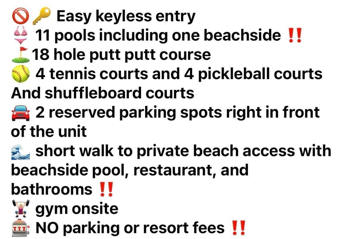 Sunny Daze, Desirable Kid Friendly Resort, 3 Minute Walk To The Beach, Resort Beachside Pool & Restaurant Panama City Beach Exteriör bild